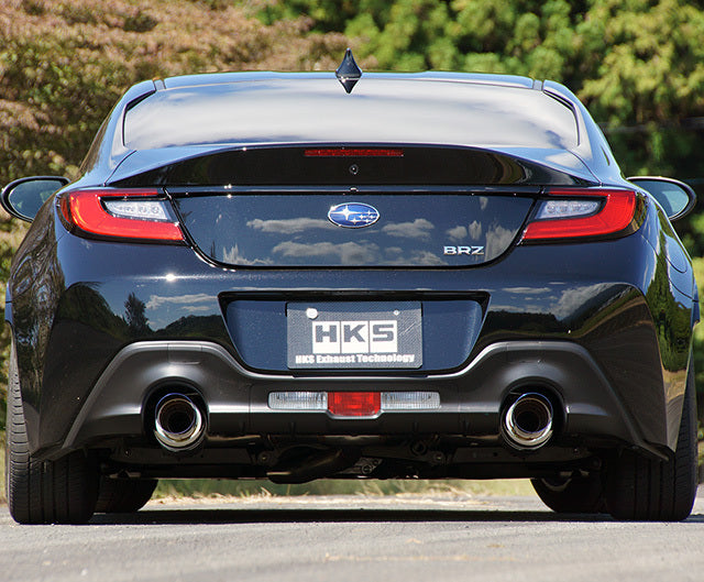 Back of BRZ car