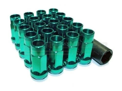 Muteki 48mm Open Ended SR48 Steel Wheel Nuts M12 x 1.5