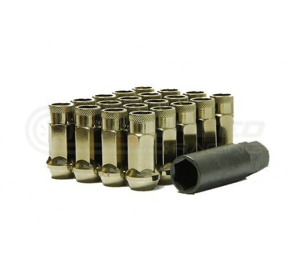 Muteki 48mm Open Ended SR48 Steel Wheel Nuts M12 x 1.5