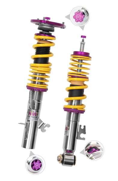 KW Suspension Variant 3 Clubsport Coilovers w/ Top Mounts