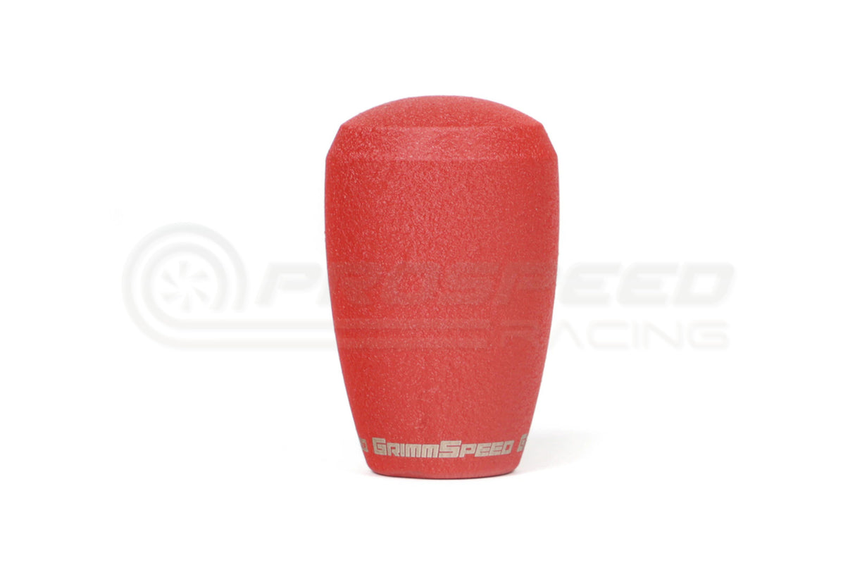 Grimmspeed Stainless Steel Shift Knob Red - All Subaru/BRZ/Toyota 86 380000 | Pro Speed Racing