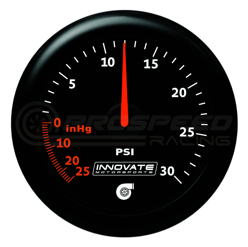 Innovate Motorsports MTX-A Analog 30 PSI Boost Gauge Kit