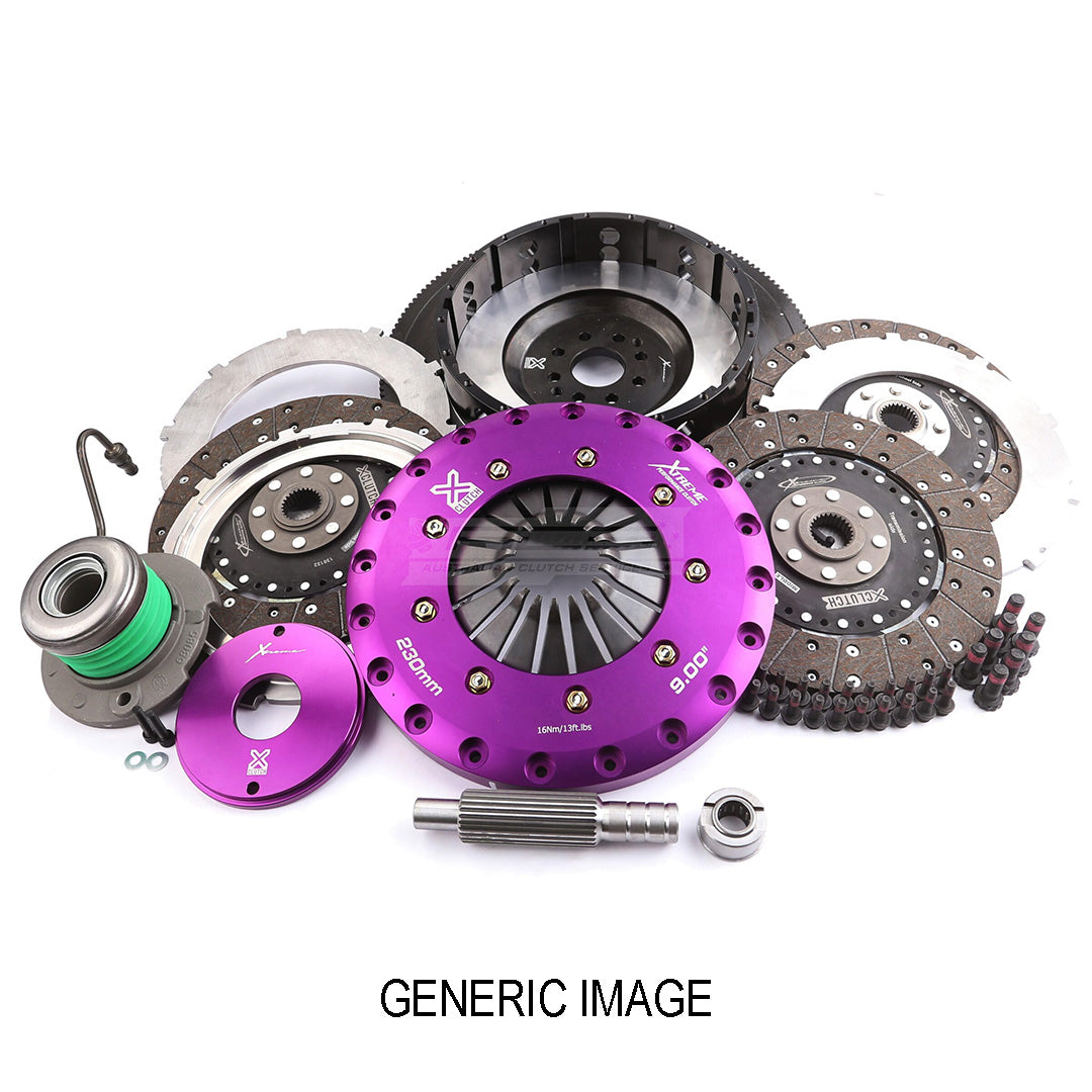 Xtreme 230mm Triple Plate Solid Organic Clutch Kit incl. Flywheel & CSC