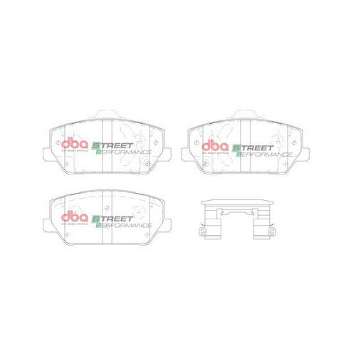 DBA T3 Slotted Front/Rear Rotors w/DBA Street Performance Pads - Hyundai i30N Hatch/Fastback
