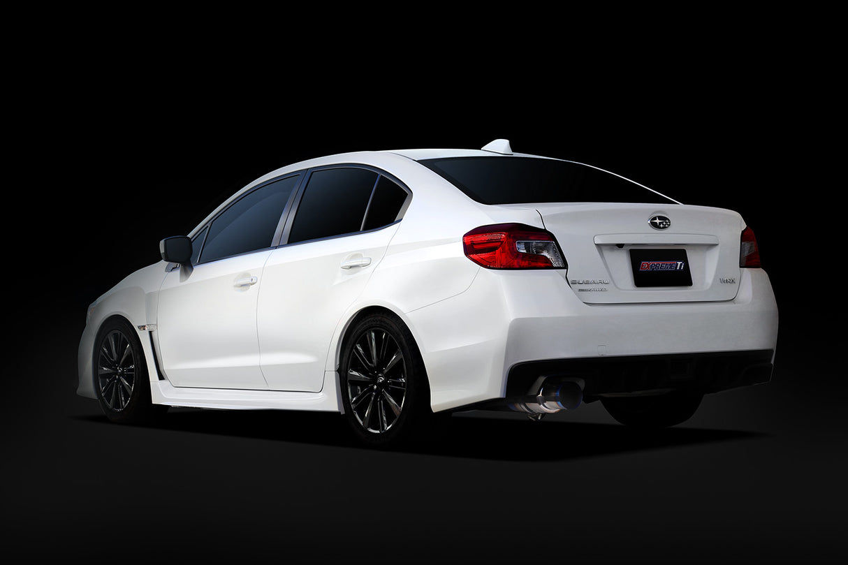 Tomei Expreme 80mm Titanium Cat Back Exhaust Single Exit 1