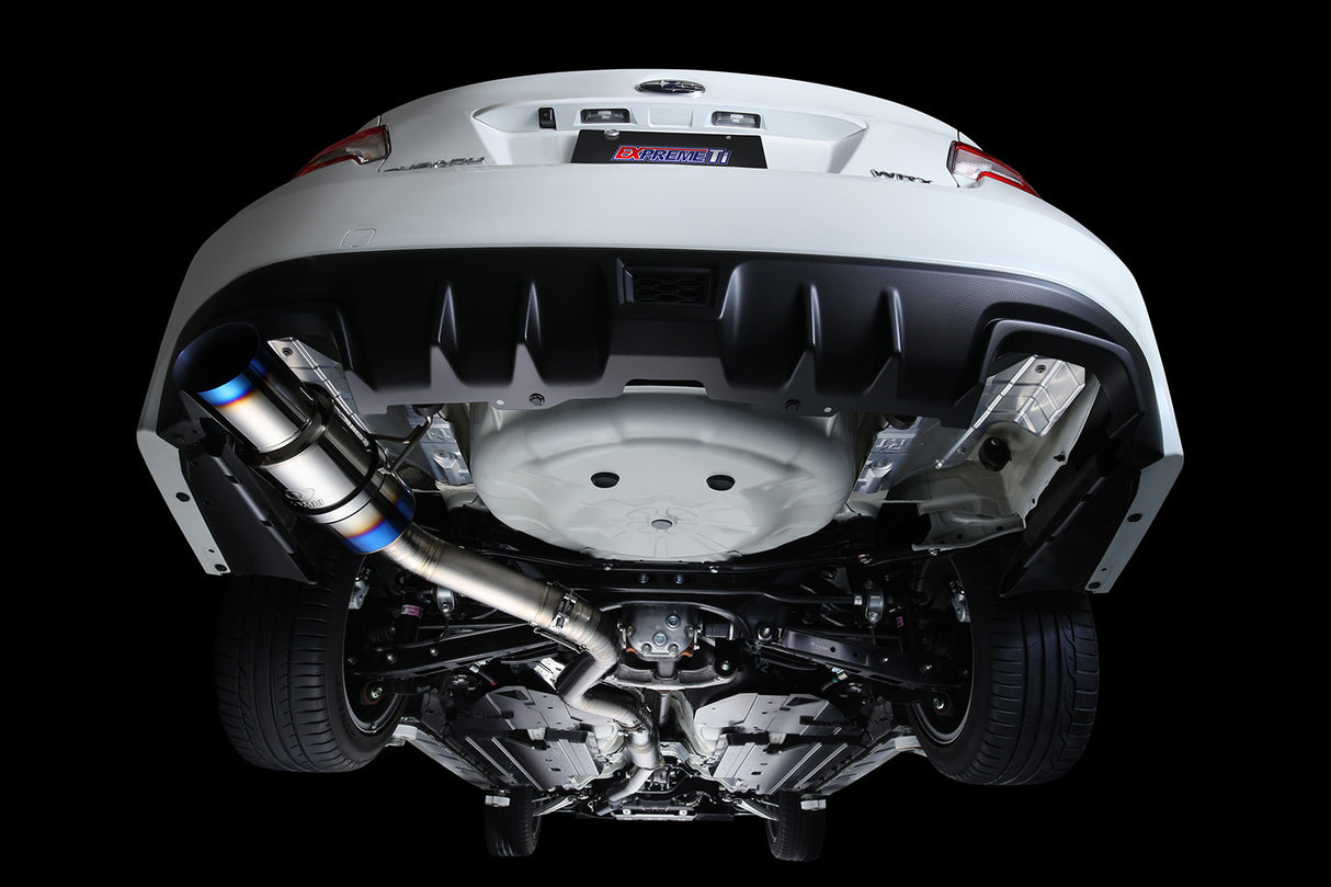 Tomei Expreme 80mm Titanium Cat Back Exhaust Single Exit 2