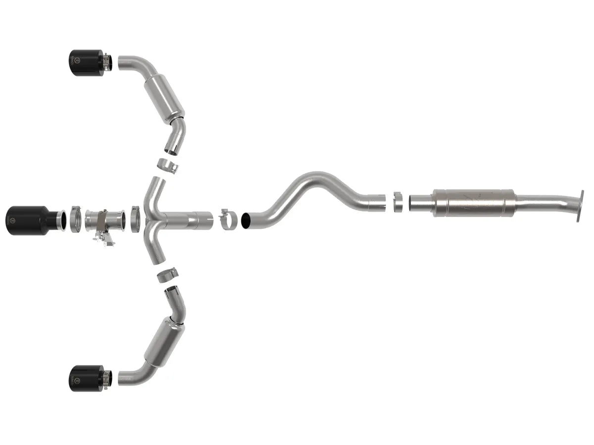 aFe Gemini XV Dual 2.5" Cat Back Exhaust