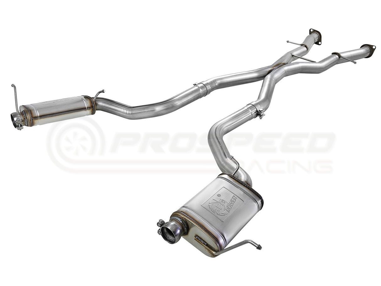 aFe MACH Force-Xp 3" 409 Stainless Steel Cat Back Exhaust - Jeep Grand Cherokee SRT/SRT8/Trackhawk 49-48053