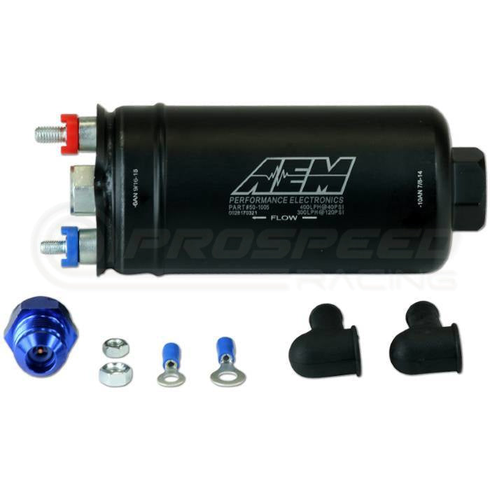 AEM 400LPH Inline High Flow Fuel Pump 50-1005