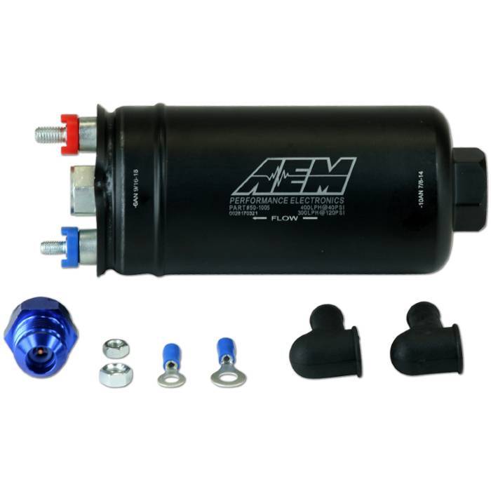 AEM 400LPH Inline High Flow Fuel Pump