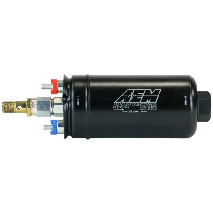 AEM 400LPH Metric Inline High Flow Fuel Pump