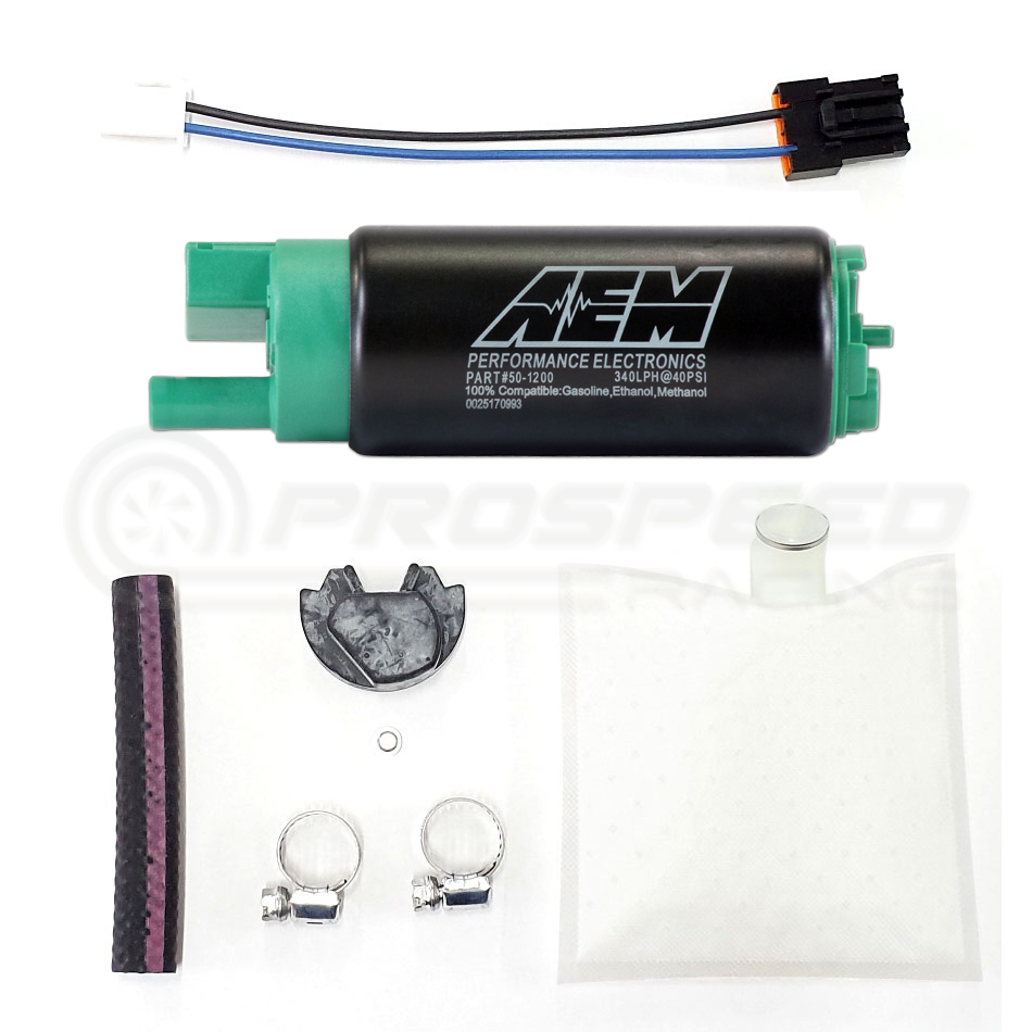 AEM 340LPH E85 Safe Fuel Pump Kit Subaru Forester SF, SG 98-08 50-1200-400-791-FXT