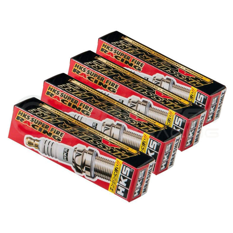 HKS Super Fire Racing Spark Plug Set of 4 - MR45HLZ Type (Heat Range #9)