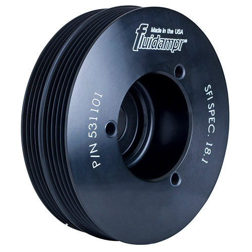 RCM Lightweight Ancillary Pulley Kit & Fluidampr w/ Air Con