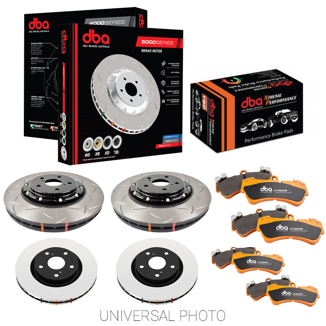 DBA Rear 4000 Series Plain Rotor | Toyota Land Cruiser FZJ80 (93-97) (DBA4786) main image 1