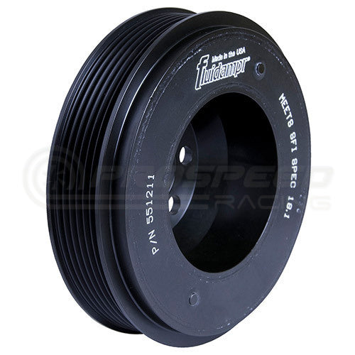Fluidampr Steel Internally Balanced Damper 6 Bolt - Audi A3, S3/TT/VW Golf Inc GTI, R 1.8T/2.0 TFSI