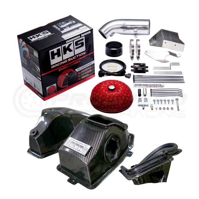 HKS Dry Carbon Cold Air Intake Full Kit w/AFR - Honda Civic Type-R FK8 17+ 70026-AH006 | Pro Speed