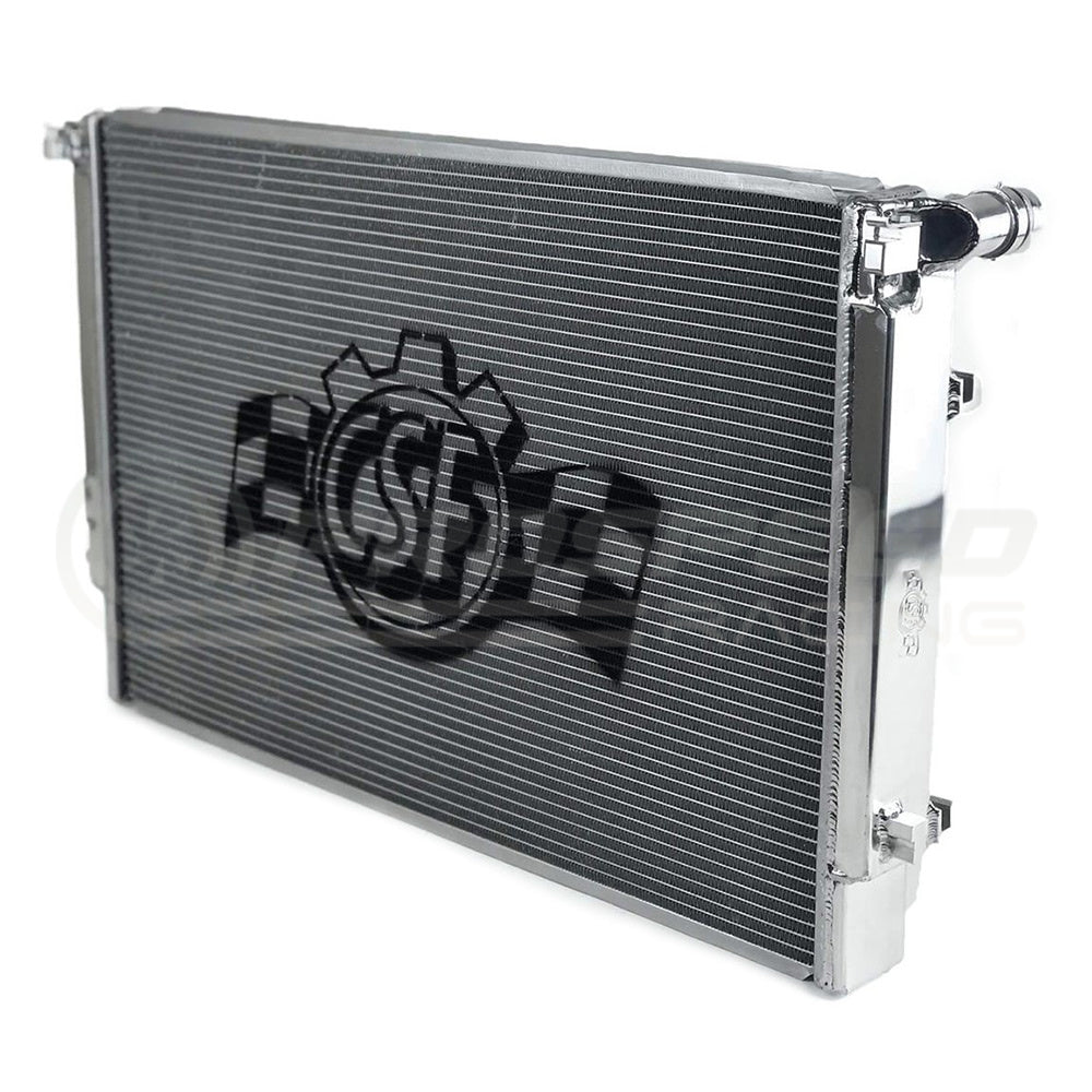 CSF Racing 2-Row 42mm Race Spec All Alumnium Radiator - Audi A3, S3 8V/TT 8S/VW Golf GTI, R Mk7 7084