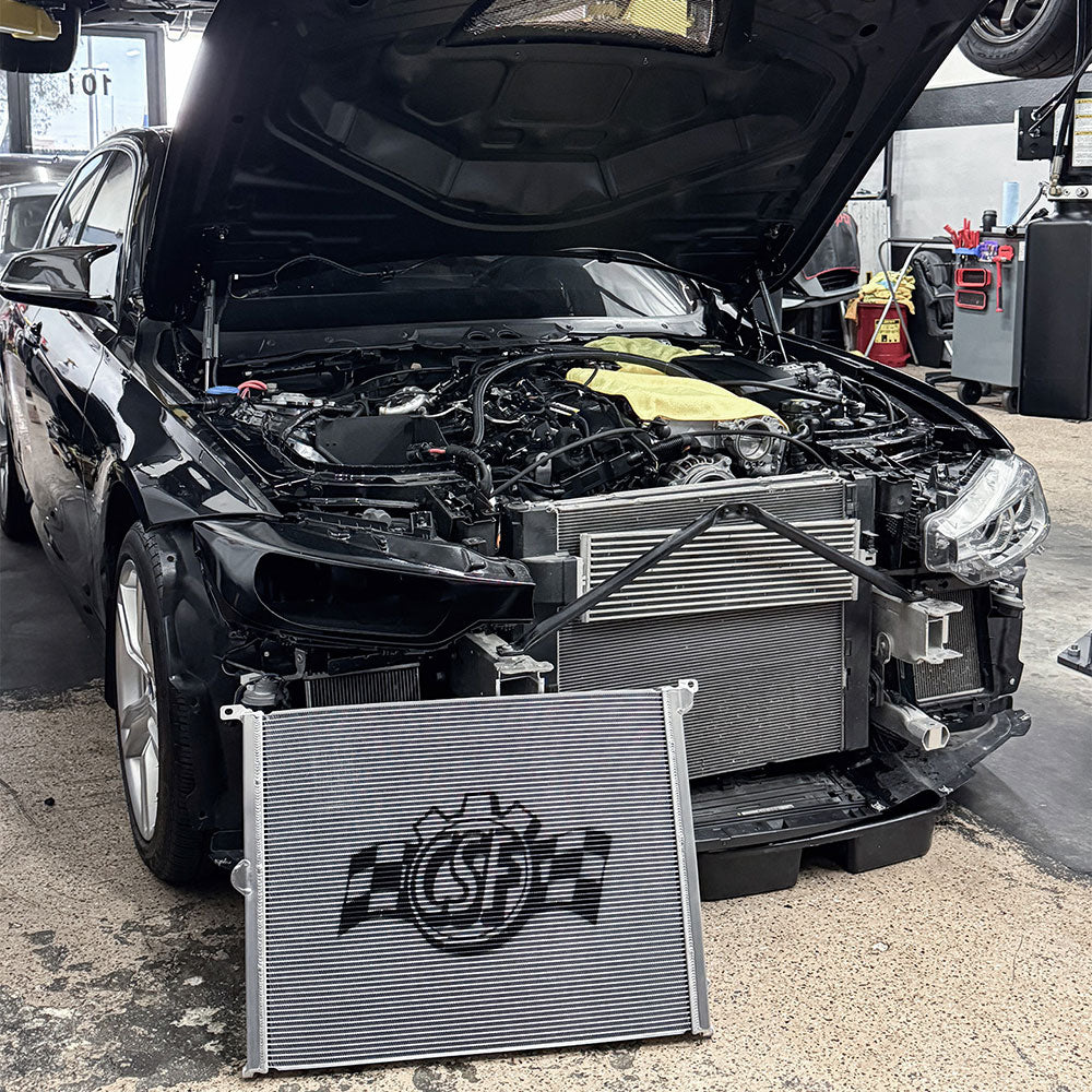 CSF Racing 2-Row 42mm Race Spec Aluminium Radiator