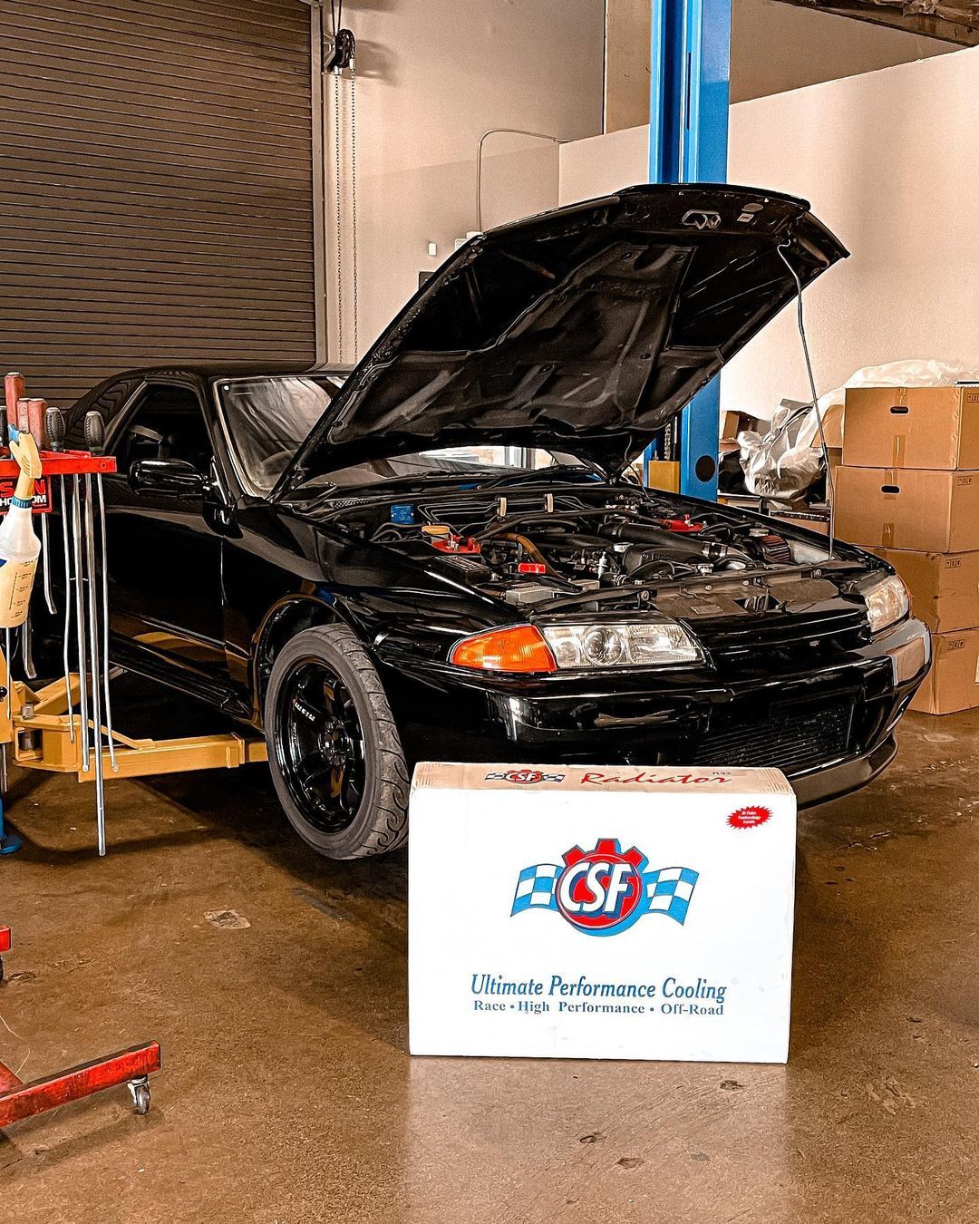 CSF Racing 2-Row 42mm Billet Ultra High Performance Aluminium Radiator