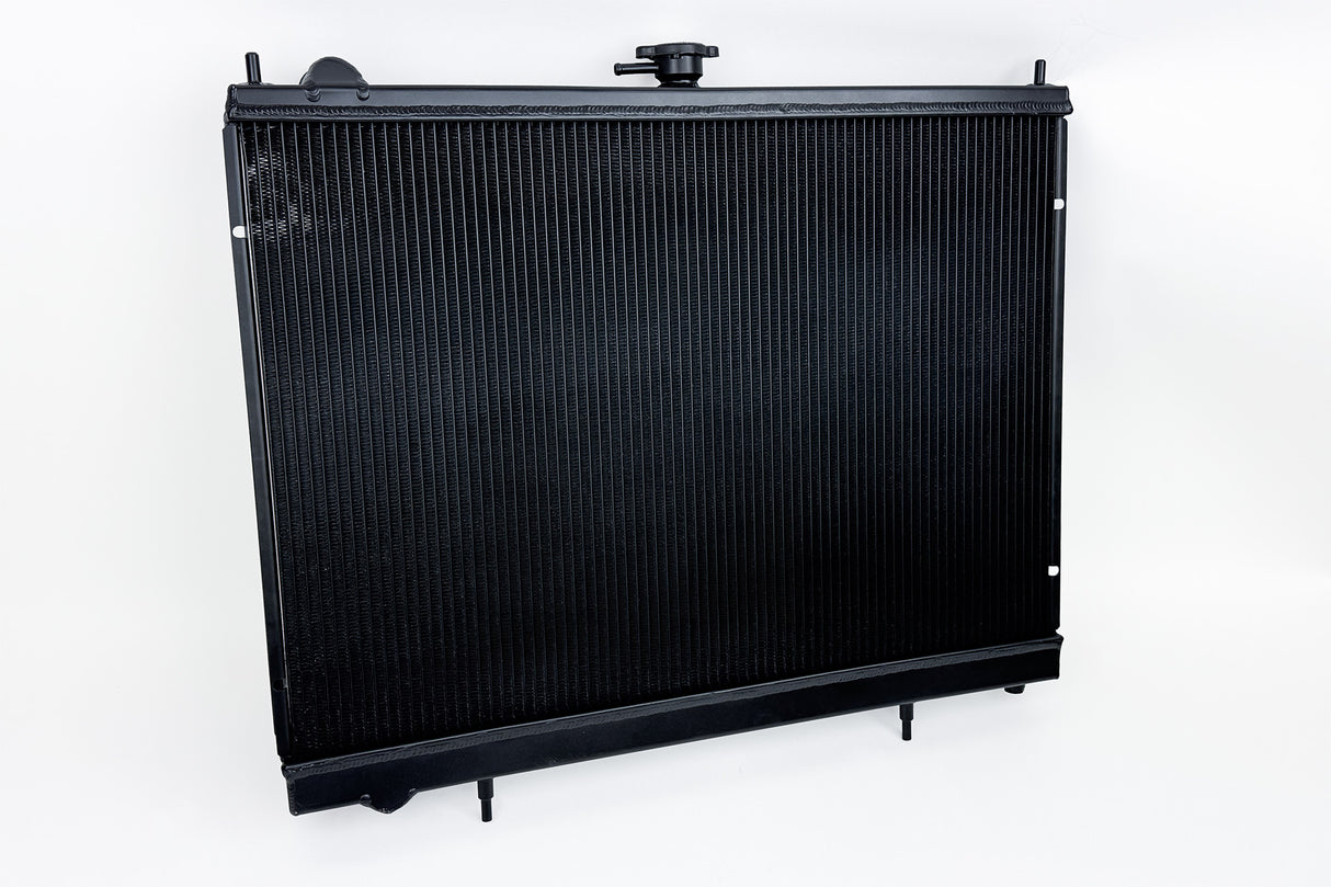 CSF Racing 2-Row 42mm Race Spec Aluminium Radiator Black - OPEN BOX SPECIAL