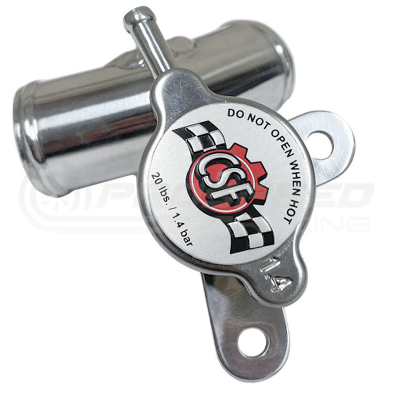 CSF Racing Aluminium Radiator Filler Neck w/1.4 Bar Radiator Cap