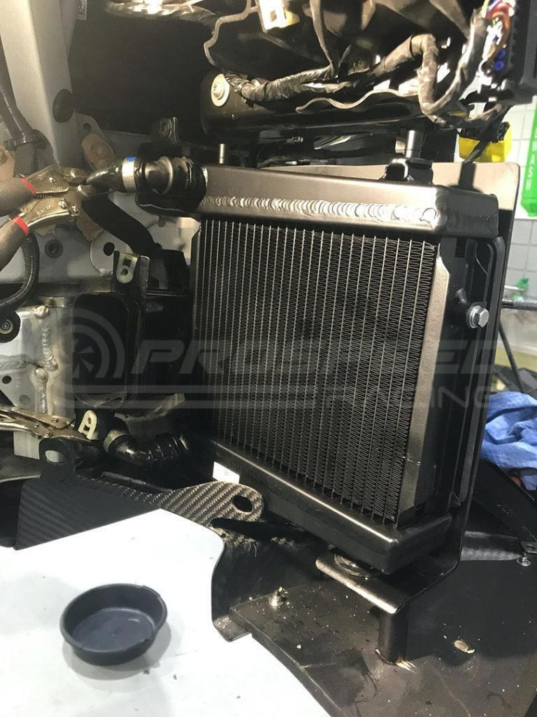 CSF Racing 2-Row 42mm Aluminium Auxiliary Radiator SINGLE