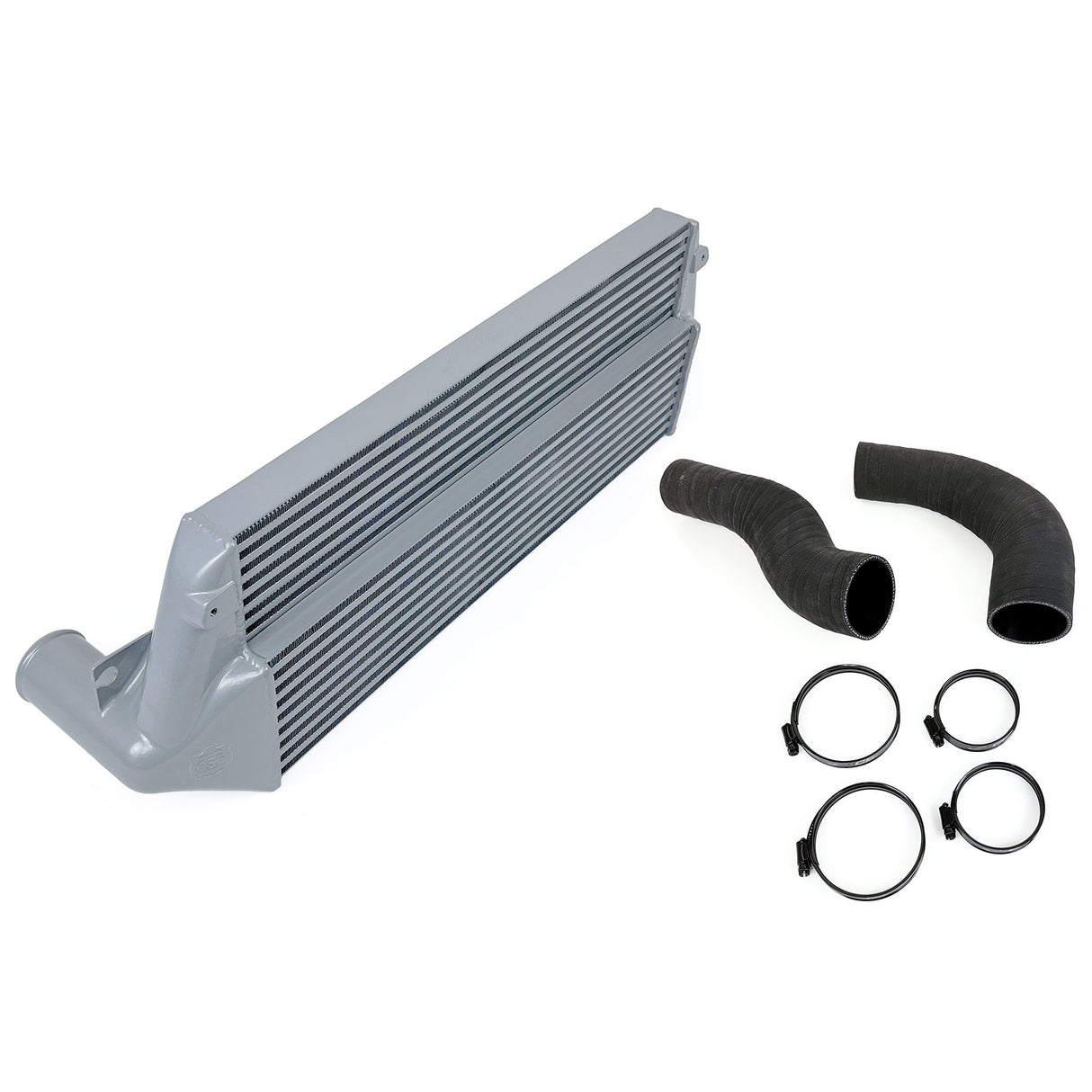 CSF Racing High Performance Stepped Core Intercooler Silver
