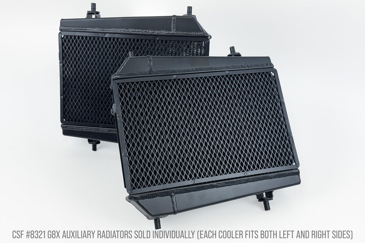 CSF Racing Auxiliary Radiator SINGLE