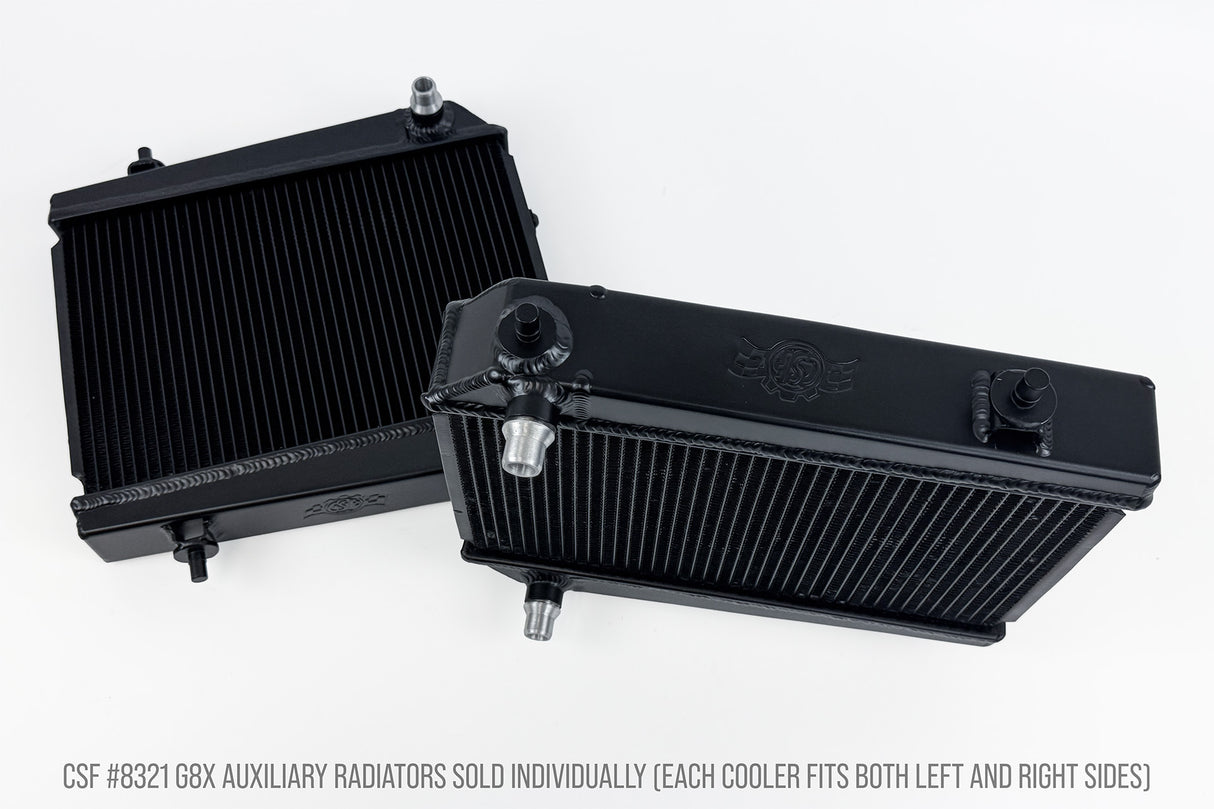 CSF Racing Auxiliary Radiator SINGLE