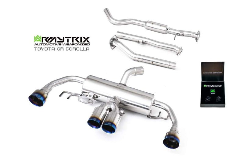 Armytrix Stainless Steel Valvetronic Cat Back Exhaust System