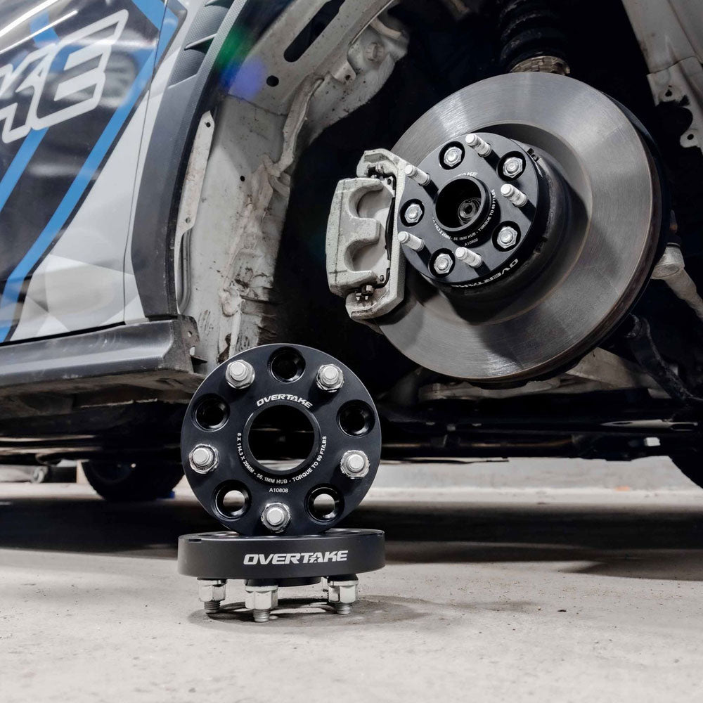 Overtake Bolt On Wheel Spacers Pair 20mm 5x114.3