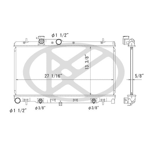 Koyorad OEM Replacement Radiator