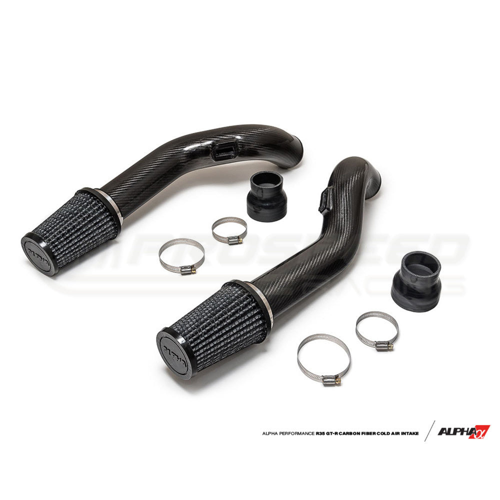 AMS Alpha Performance Carbon Fibre Cold Air Intake - Nissan GTR R35 ALP.07.08.0008-1