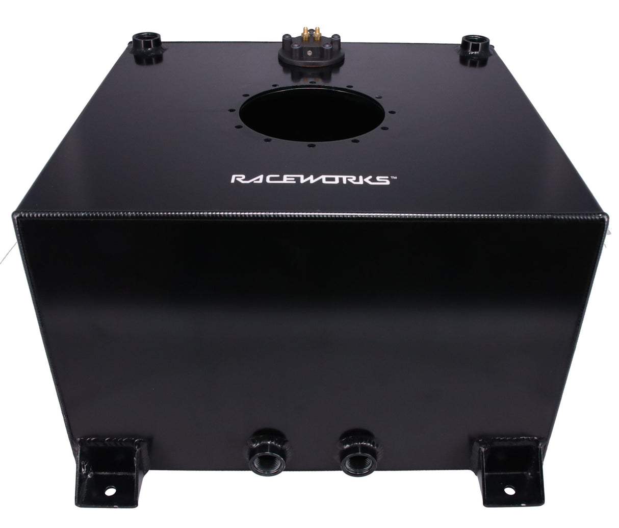 Raceworks Fuel Cell Flat Bottom with Internal Baffles - 38L (10 Gallon)