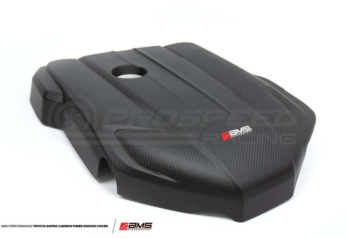 AMS Performance Carbon Fibre Engine Cover - Toyota Supra A90 19+ AMS.38.06.0001-1
