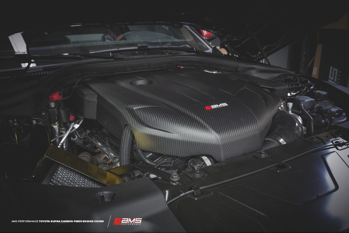 AMS Performance Carbon Fibre Engine Cover