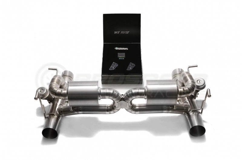 Armytrix Titanium Valvetronic Cat Back Exhaust System