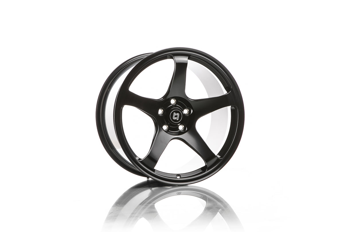 Titan 7 T-C5 Forged Wheel Set 17x9.5 +51 5x114.3 73.1 Machine Black - Honda S2000 AP1/AP2