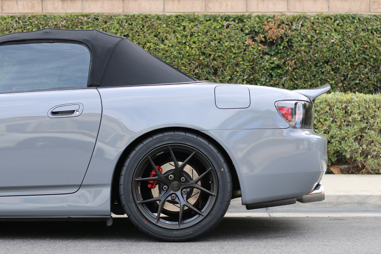 Titan7 T-S5 Forged Wheel Set 18X9.5 +28 5X114.3 73 Machine Black