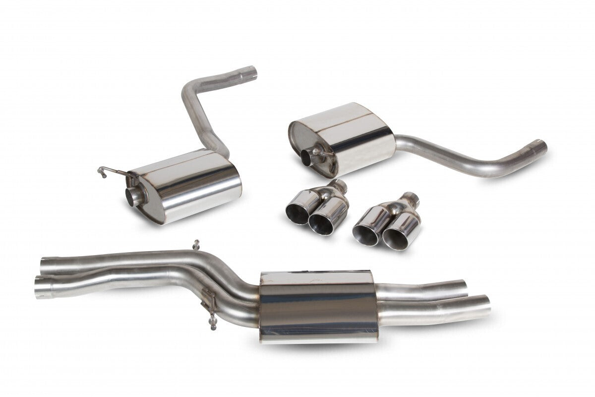Scorpion Exhausts Half Exhaust - Audi S4 B8-B8.5/S5 8T AU044 | Pro Speed Racing