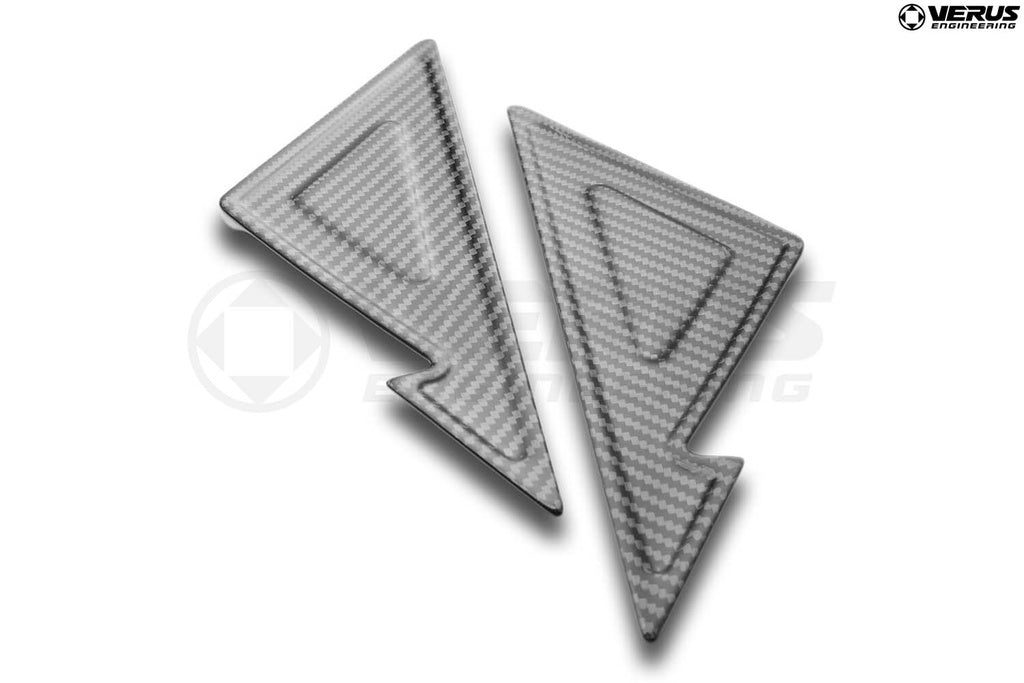 Verus Engineering Carbon Fiber Anti-Buffering Wind Deflectors
