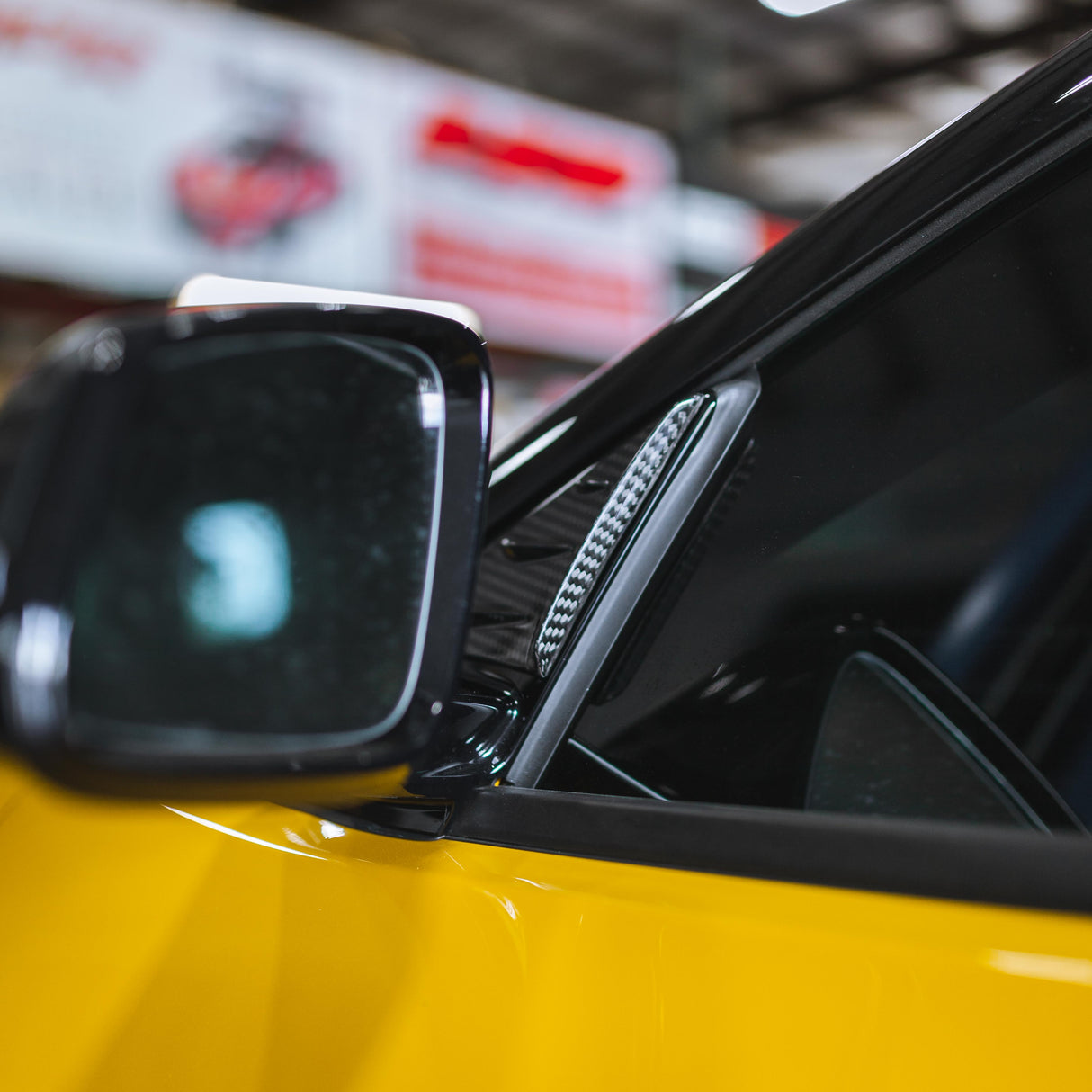 Verus Engineering Carbon Fiber Anti-Buffeting Wind Deflector