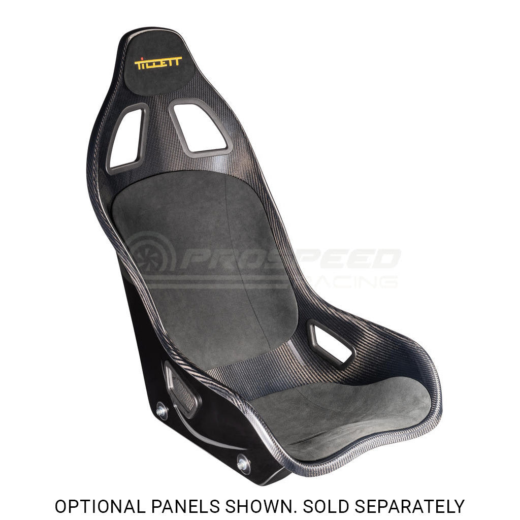 Tillett B6 Screamer Carbon Fibre/GRP FIA Approved Racing Seat XL Size - 47cm Rolled Edges On