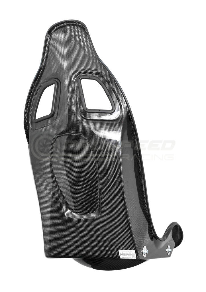 Tillett B9 Carbon Fibre Expoxy Road/Track Car Racing Seat STD Size - 44.5cm Rolled Edges On