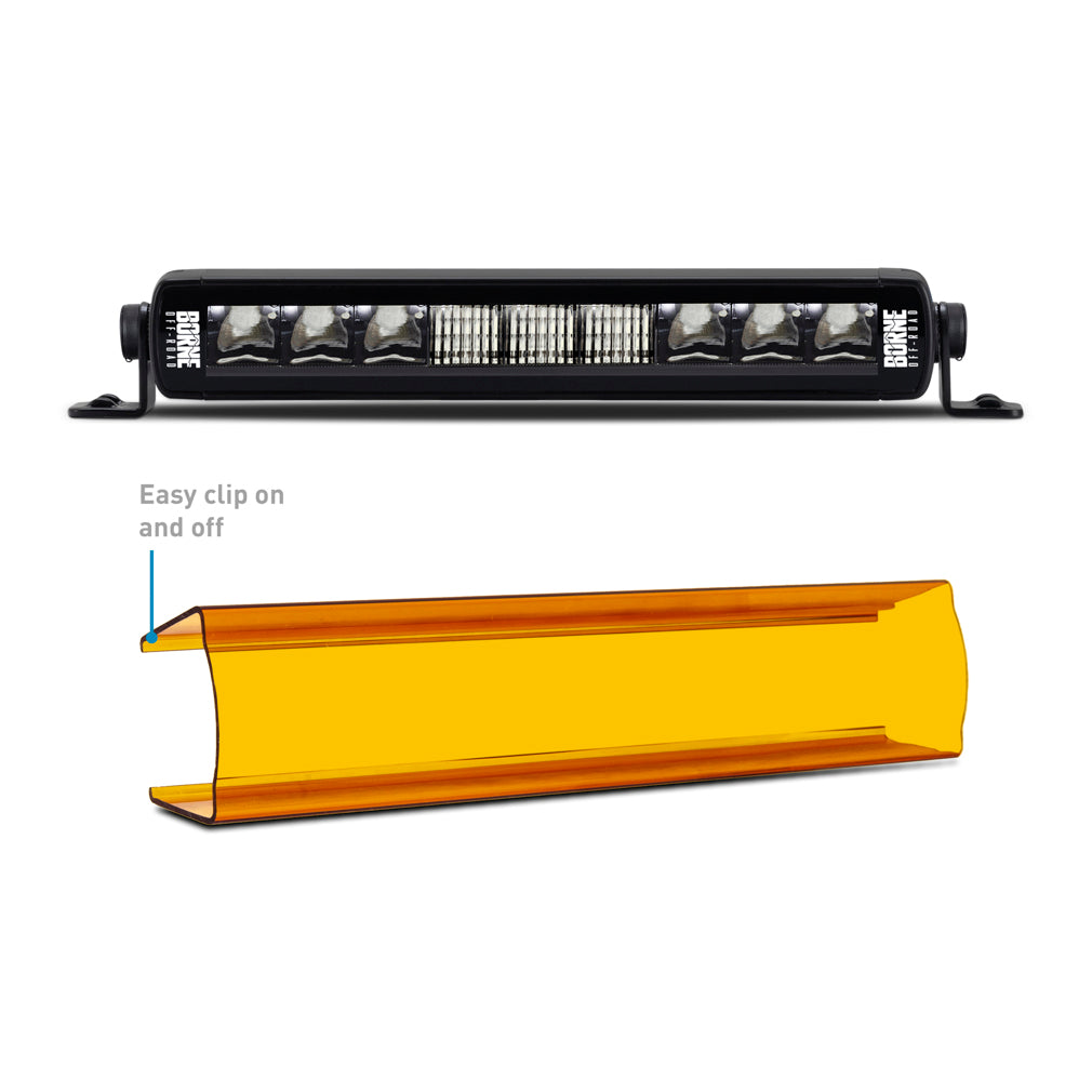 Mishimoto Light Bar Cover Single Row 10"