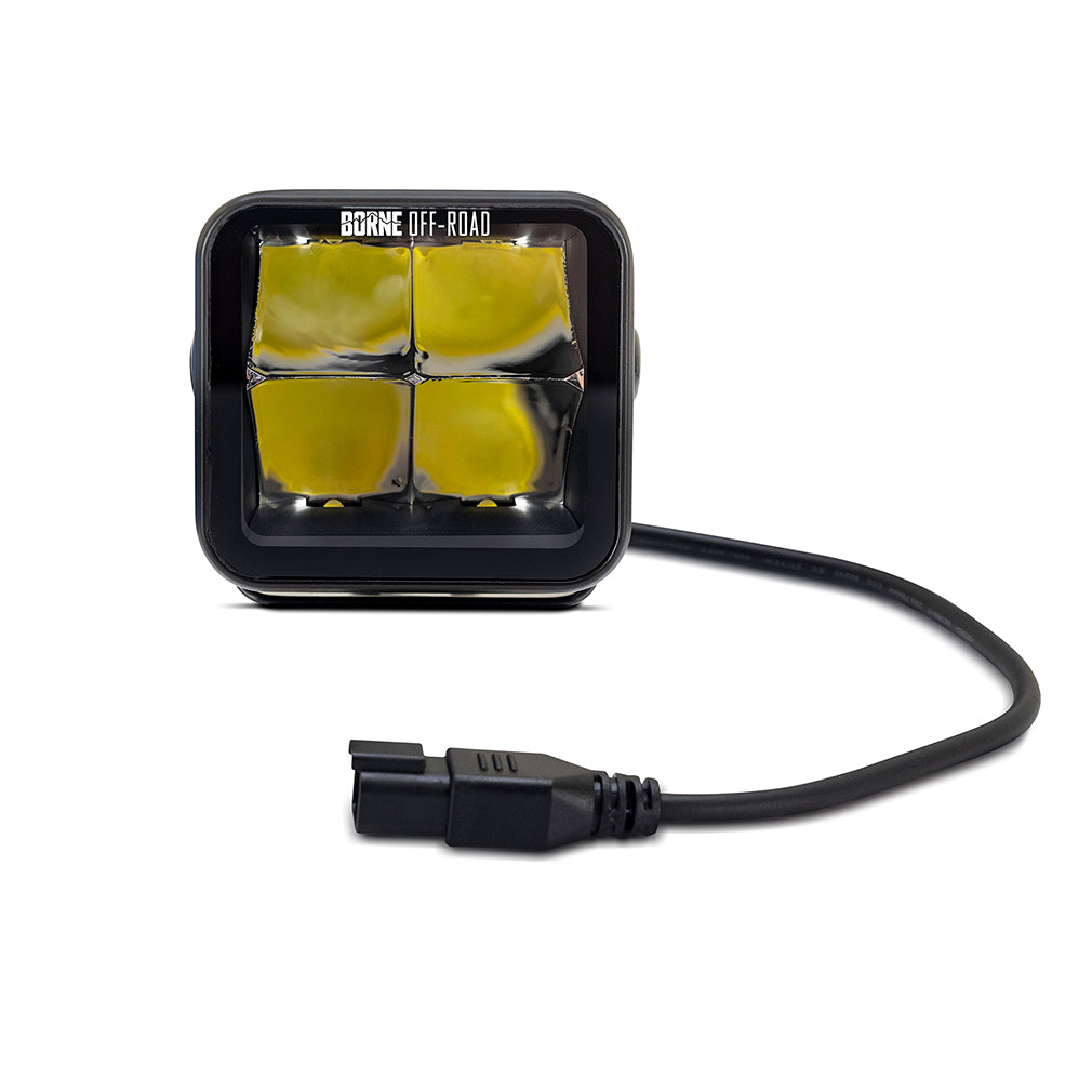 Mishimoto Light Pods 3x3 Spot 2pc