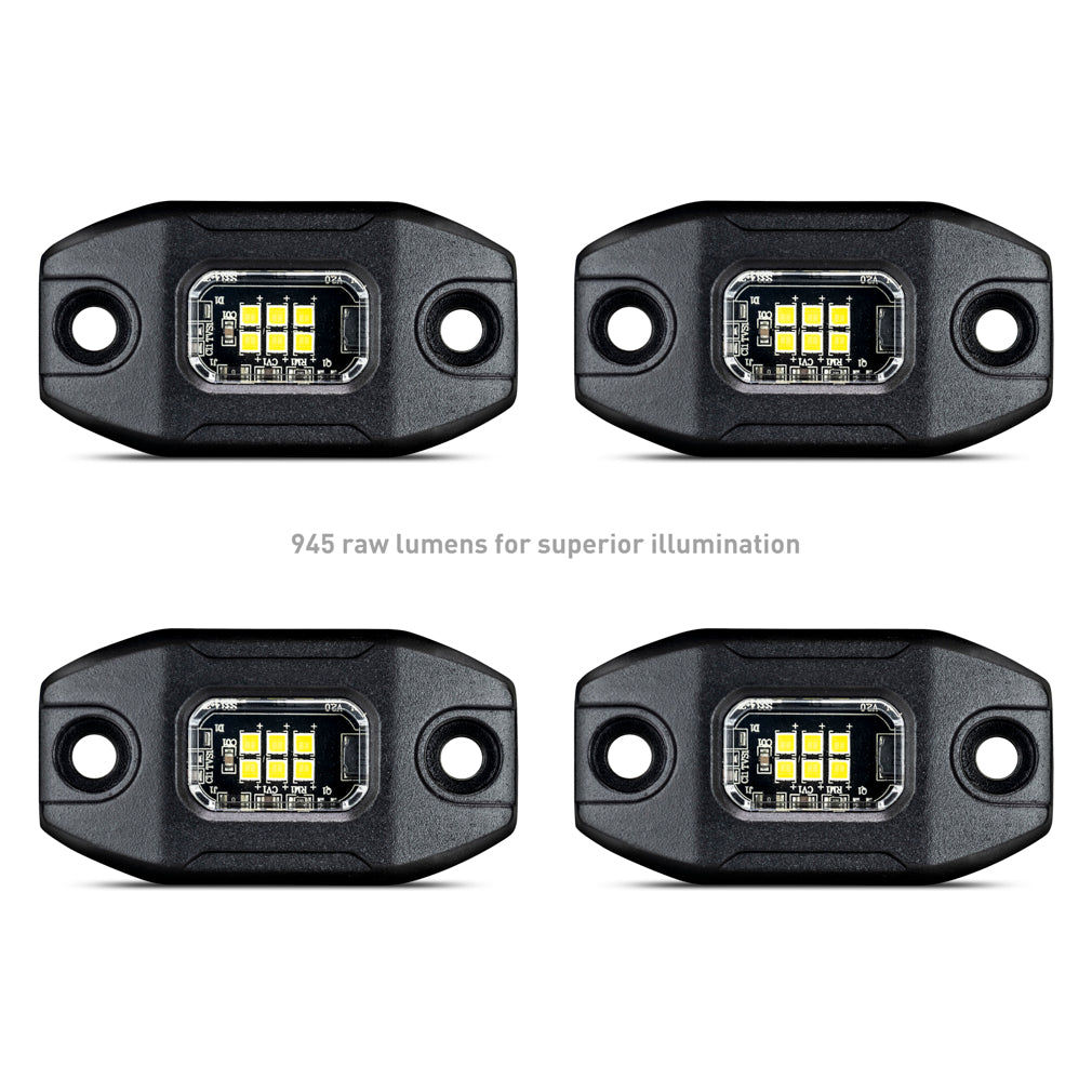 Mishimoto Rock Light Short Harness 4pc