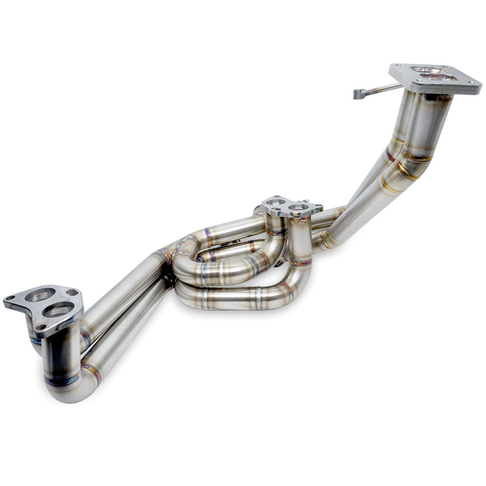 BNM Performance Fab Twin Scroll Rotated Twist Mount Turbo Kit w/3.5" Down-Pipe