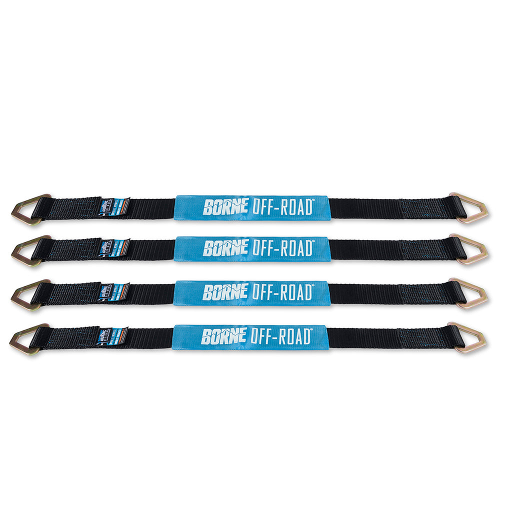 Mishimoto Vehicle Ratchet Tie-Down Kit 4 pack